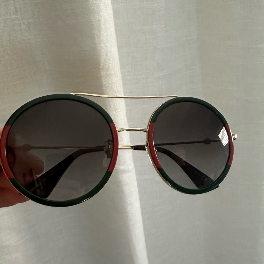 Gucci, ROUND SUNGLASSES - Picture 2 of 4